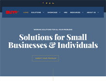 Tablet Screenshot of buybaa.com